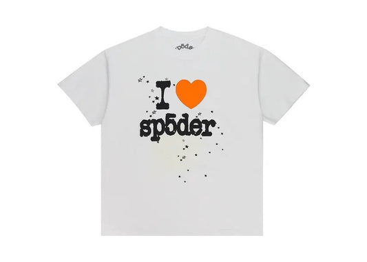 Sp5der white souvenir t-shirt "White" by Sp5der