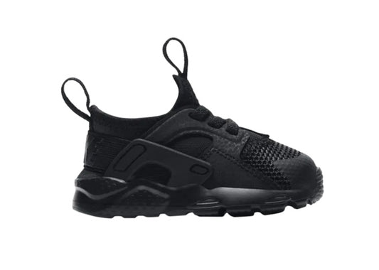 Nike Huarache Run Ultra infants black sneaker.
