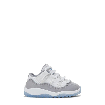 Air Jordan 11 Low Infant White University Blue Sneaker - 55% Scale - Angle 2
