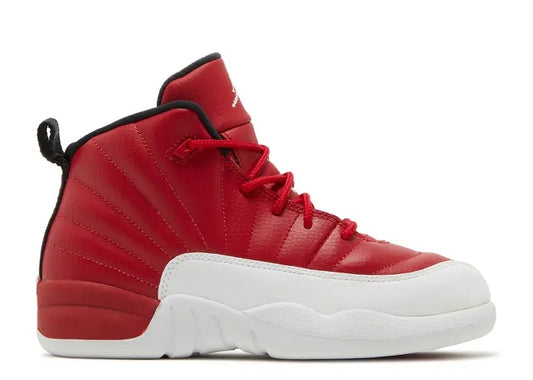 Air Jordan 12 PS Gym Red/White kids sneaker.