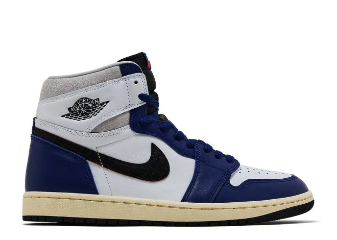 Nike Air Jordan 1 Retro High OG 'White Deep Royal Blue' Men’s Sneakers by Air Jordan