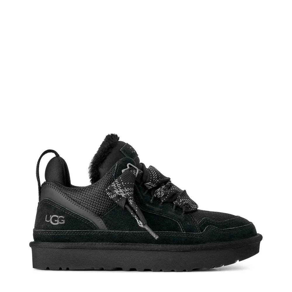 UGG Lowmel (W) 'Black' boot, side view