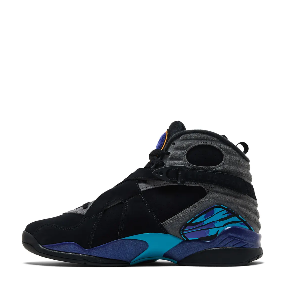 Air Jordan 8 Retro 'Aqua' sneaker, alternate view 6