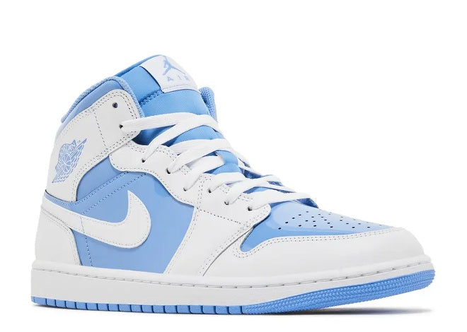 Nike Air Jordan 1 Mid ‘Legend Blue’ 2024 Men’s Sneakers by Air Jordan