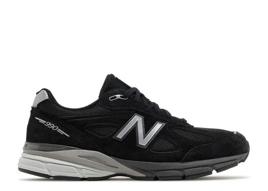 New Balance 990v4 Made In USA Black Silver Men Sneaker 2023 by New Balance