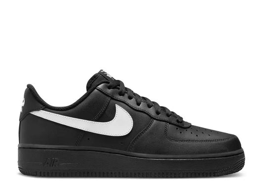 Nike Air Force 1 07 Black White Mens Sneaker Leather by Nike