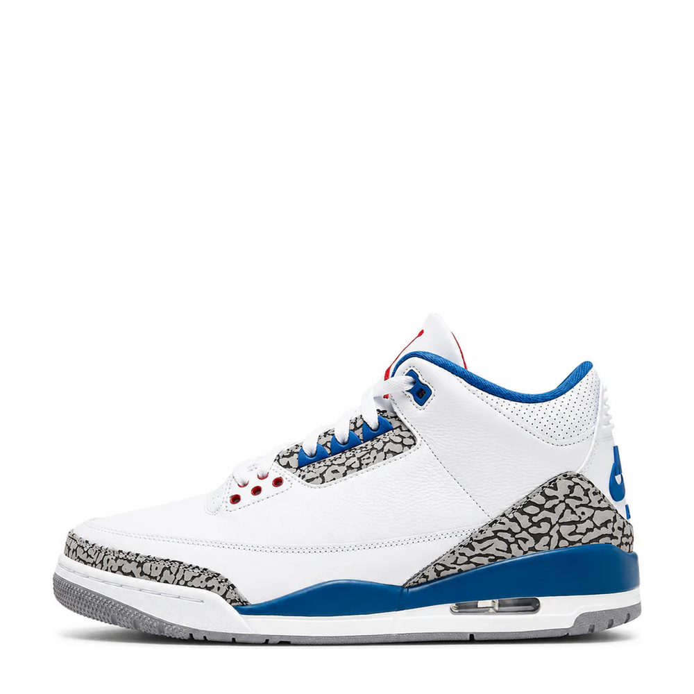 Air Jordan 3 Retro 'True Blue' sneaker, alternate view 4