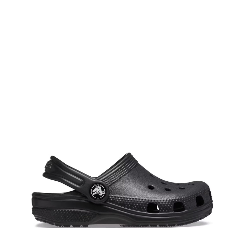 Crocs Boys' Classic Clogs - Lightweight & Iconic Comfort Slip-On Shoes - Black - Angle 1