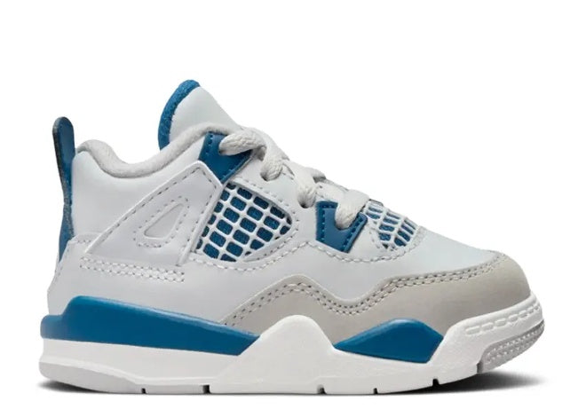 Nike Air Jordan 4 TD 'Off-White Military Blue' Toddler Sneaker