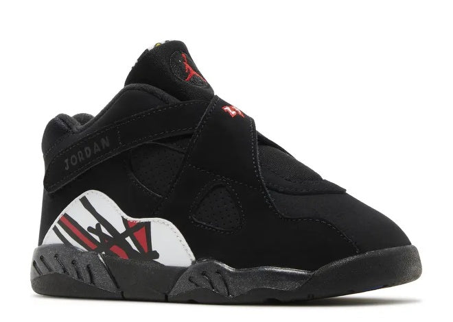 Air Jordan 8 Hi Infants black, true red & white unisex sneaker