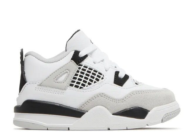 Nike Air Jordan 4 TD 'White Black Neutral Grey' Toddler Sneaker