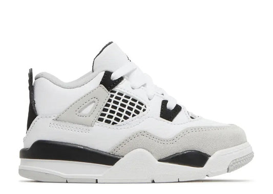 Nike Air Jordan 4 TD 'White Black Neutral Grey' Toddler Sneaker