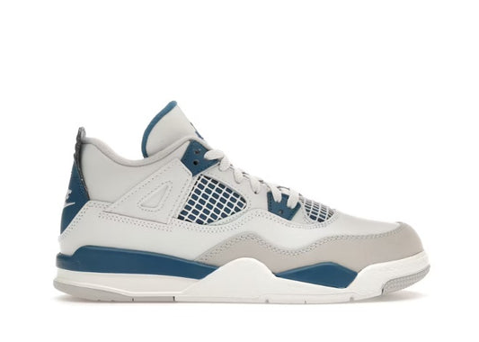 Nike Air Jordan 4 Retro PS 'Military Blue' 2024 Pre School Sneaker by Air Jordan