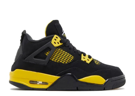 Nike Air Jordan 4 Retro GS 'Thunder' 2023 Grade School Sneaker by Air Jordan