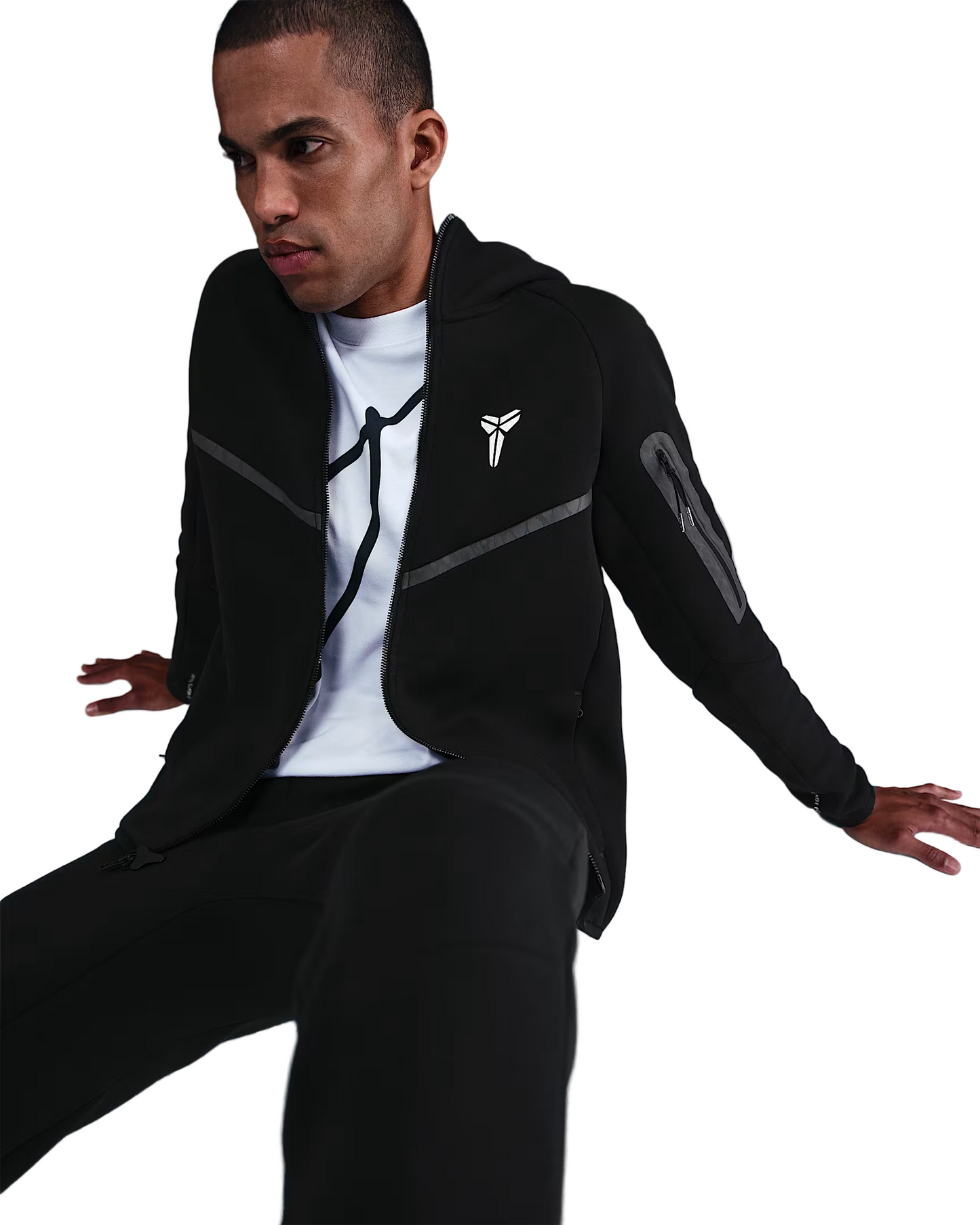 [IB2713-010] NIKE KOBE HOODIE MEN CLOTHING ATHLETICBLACK