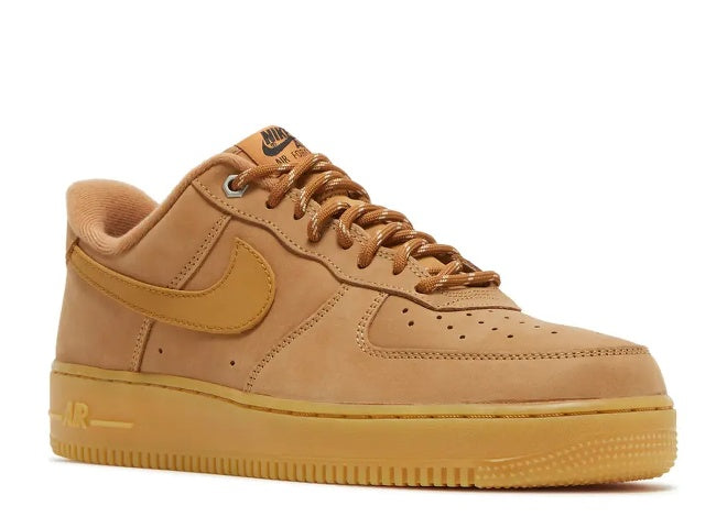 Nike Air Force 1 Low Flax 2019 Mens Premium Nubuck Sneaker by Nike