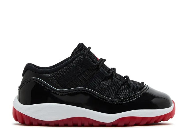 Nike Air Jordan 11 Retro Low TD Bred 2025 Toddler Sneaker by Air Jordan