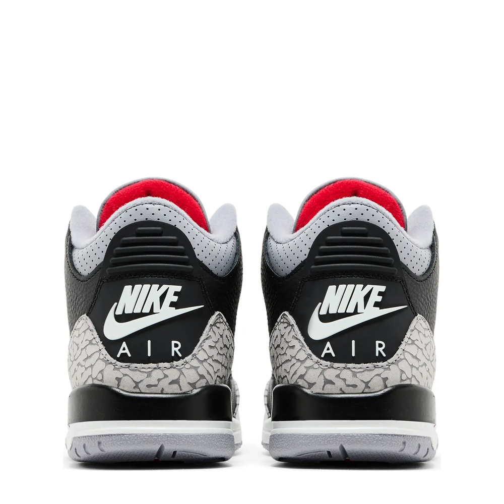 Air Jordan 3 Retro OG (GS) 'Black Cement' sneaker, alternate view 8