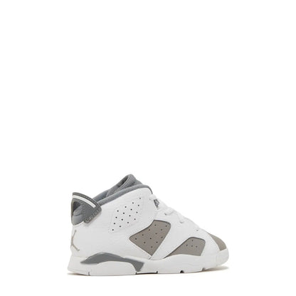 Air Jordan 6 TD 'Cool Grey' Toddler Sneakers - 55% Scale - Angle 4