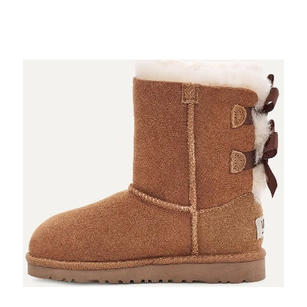 Kids' Bailey Bow II Boot 'Chestnut' - Angle 2