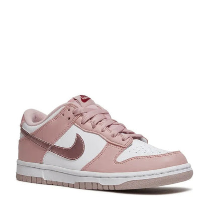 Nike Dunk Low (GS) 'Pink Glaze White' - Angle 2