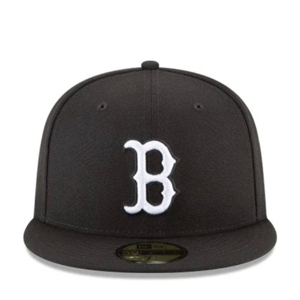 New Era 59FIFTY Boston Red Sox 'Black/White' - Angle 2