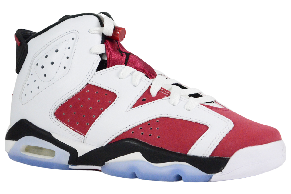 Air Jordan 6 Retro (GS) 'Carmine' - Angle 2