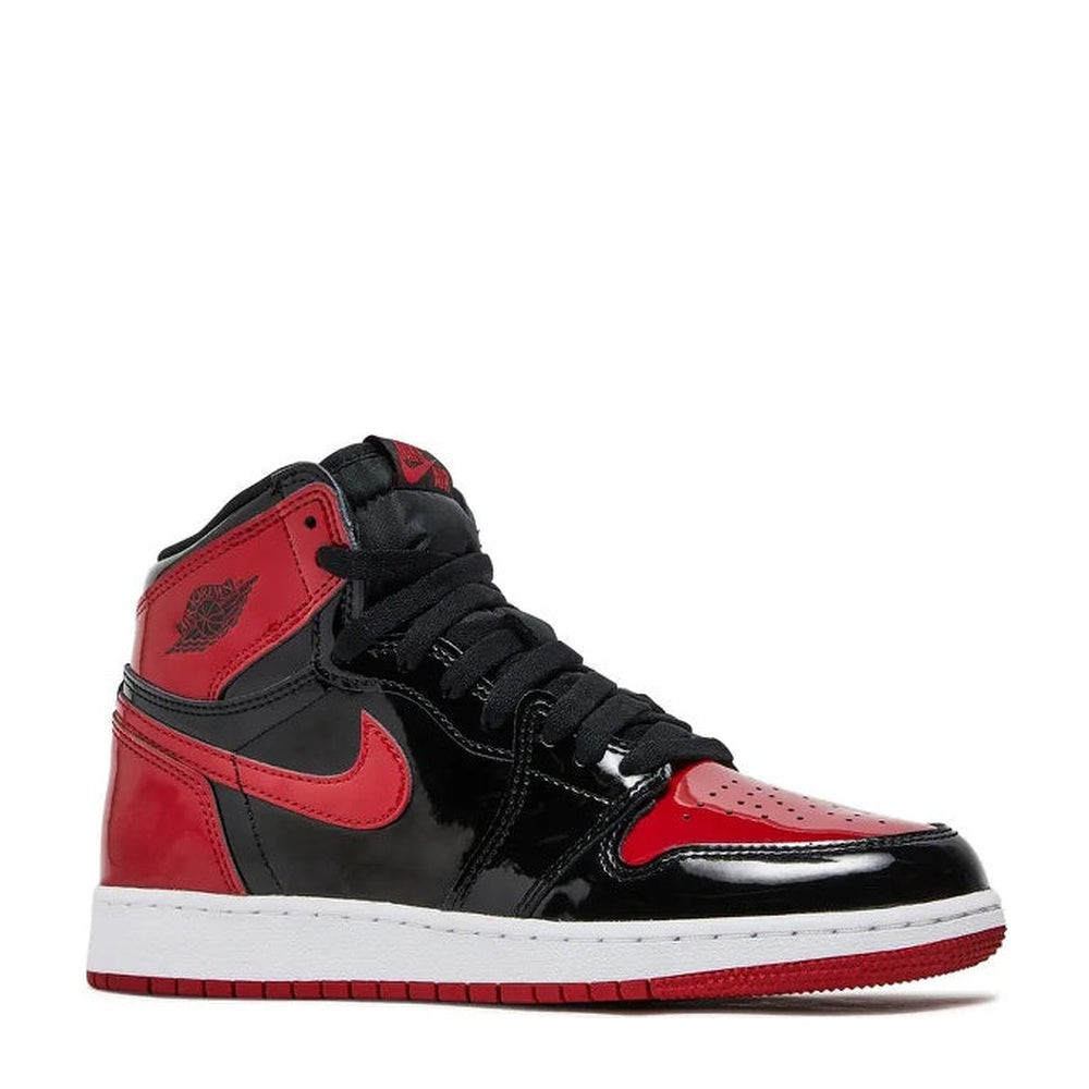 Air Jordan 1 High OG (GS) 'Black Varsity Red White' - Angle 2