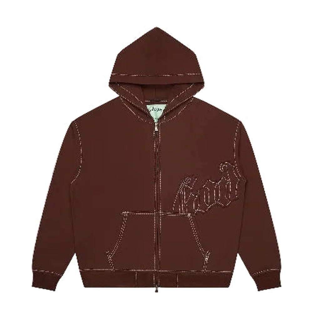 GODSPEED OG LOGO SWEATSUIT V2 MEN CLOTHING MOG LOGO SWEATSUIT STITCHED (MOCHA) - Angle 2
