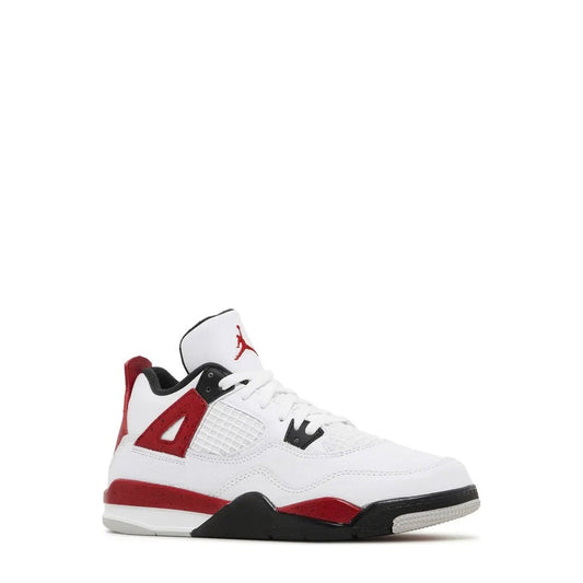 Air Jordan 4 Retro (PS) 'White Fire Red' - 65% Scale - Angle 2