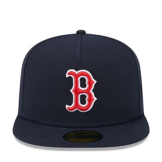 New Era 59FIFTY Boston Red Sox 'Navy' - 85% Scale - Angle 2
