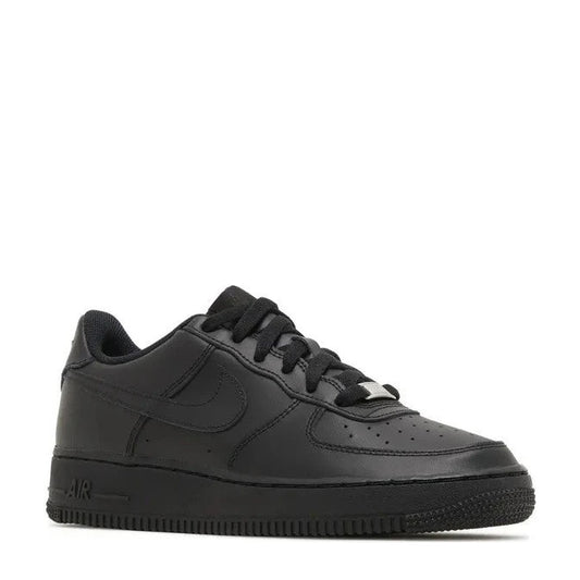 Nike Air Force 1 (GS) 'Triple Black' - Angle 2