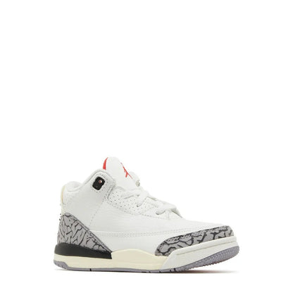 Air Jordan 3 (TD) "White Cement Reimagined" - Angle 2
