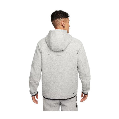 Nike Tech Fleece Full-Zip Hoodie 'Athletic Grey' - Angle 2
