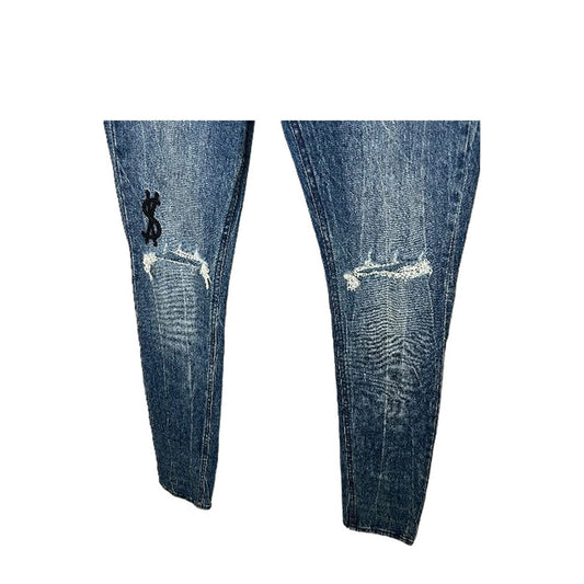 KSUBI Chitch Distressed Slim-Fit Jeans - 65% Scale - Angle 2