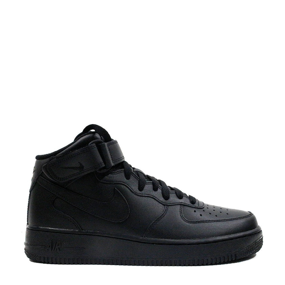 Nike Air Force 1 Mid '07 Black/Black - Angle 2
