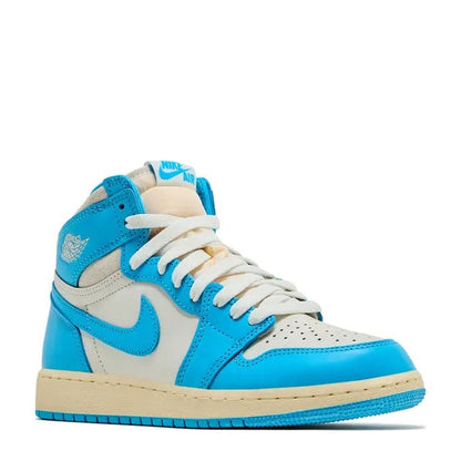 Air Jordan 1 Retro High OG (GS) 'Dark Powder Blue' - Angle 2