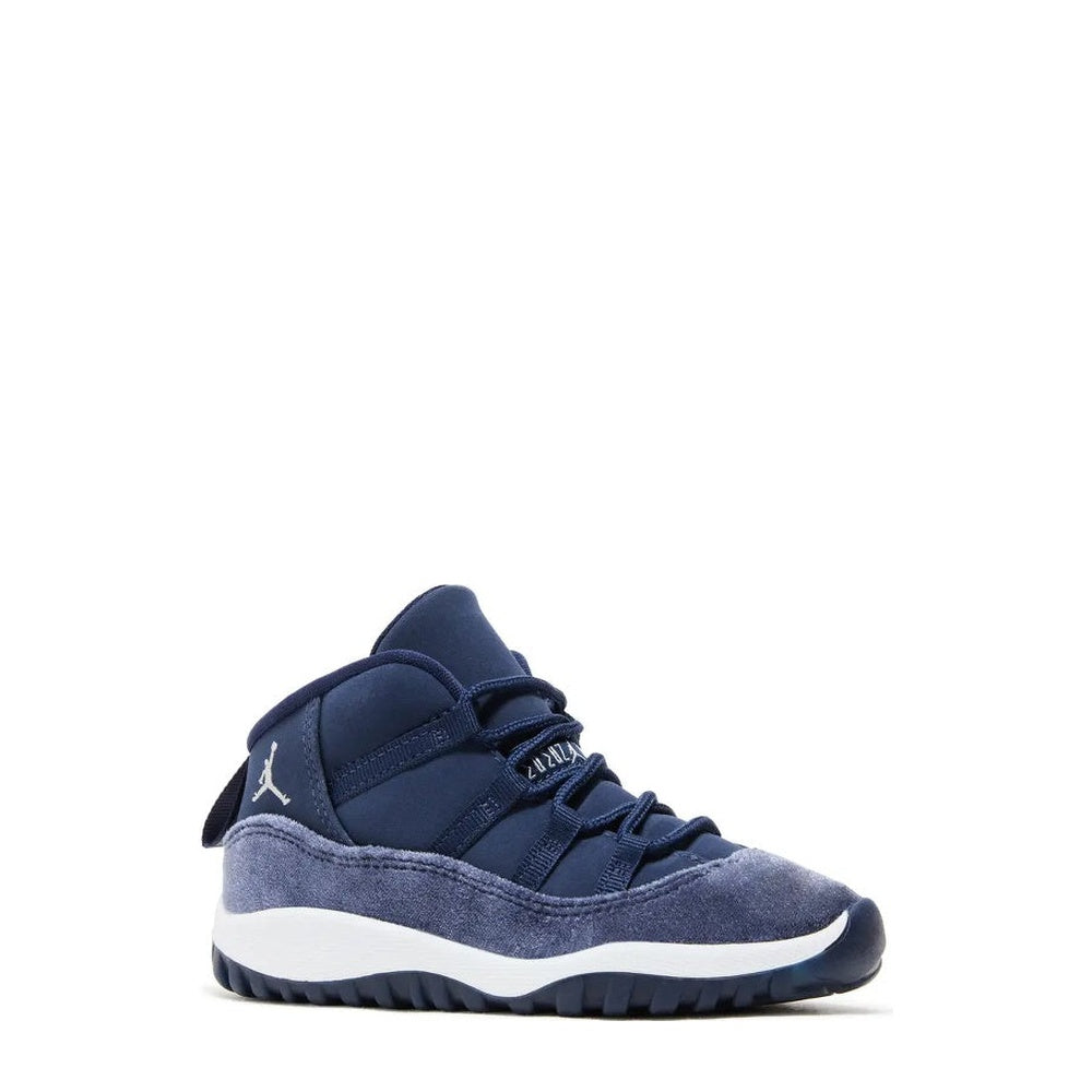 Air Jordan 11 Retro (TD) 'Midnight Navy & Metallic Silver' - Angle 2