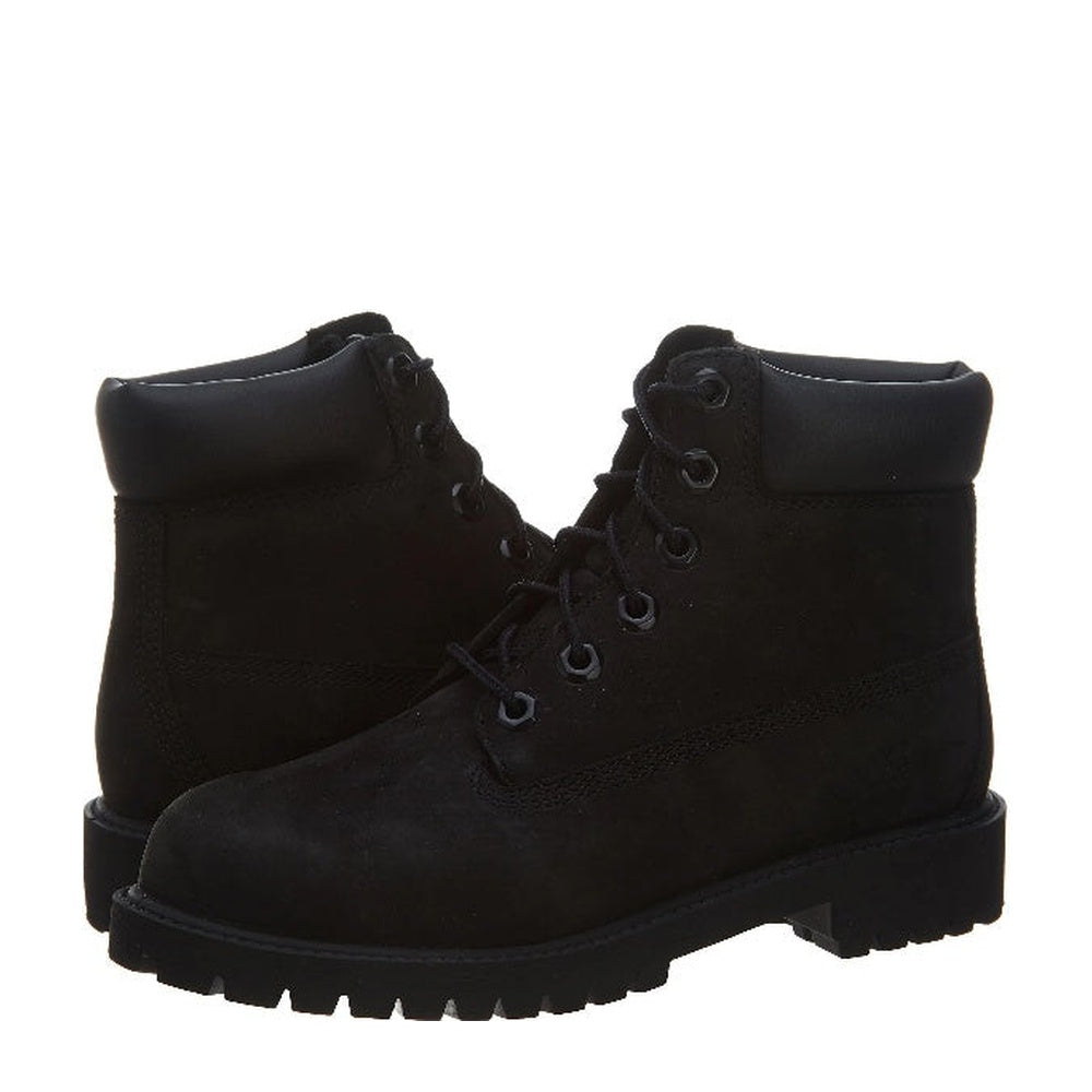 Timberland Juniors 6-Inch Premium Waterproof Boots 'Black' - Angle 2