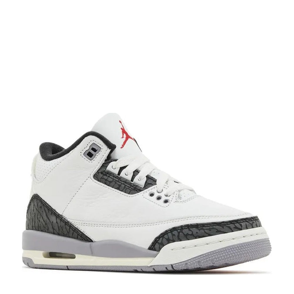 Air Jordan 3 Retro (GS) 'Cement Grey' - Angle 2