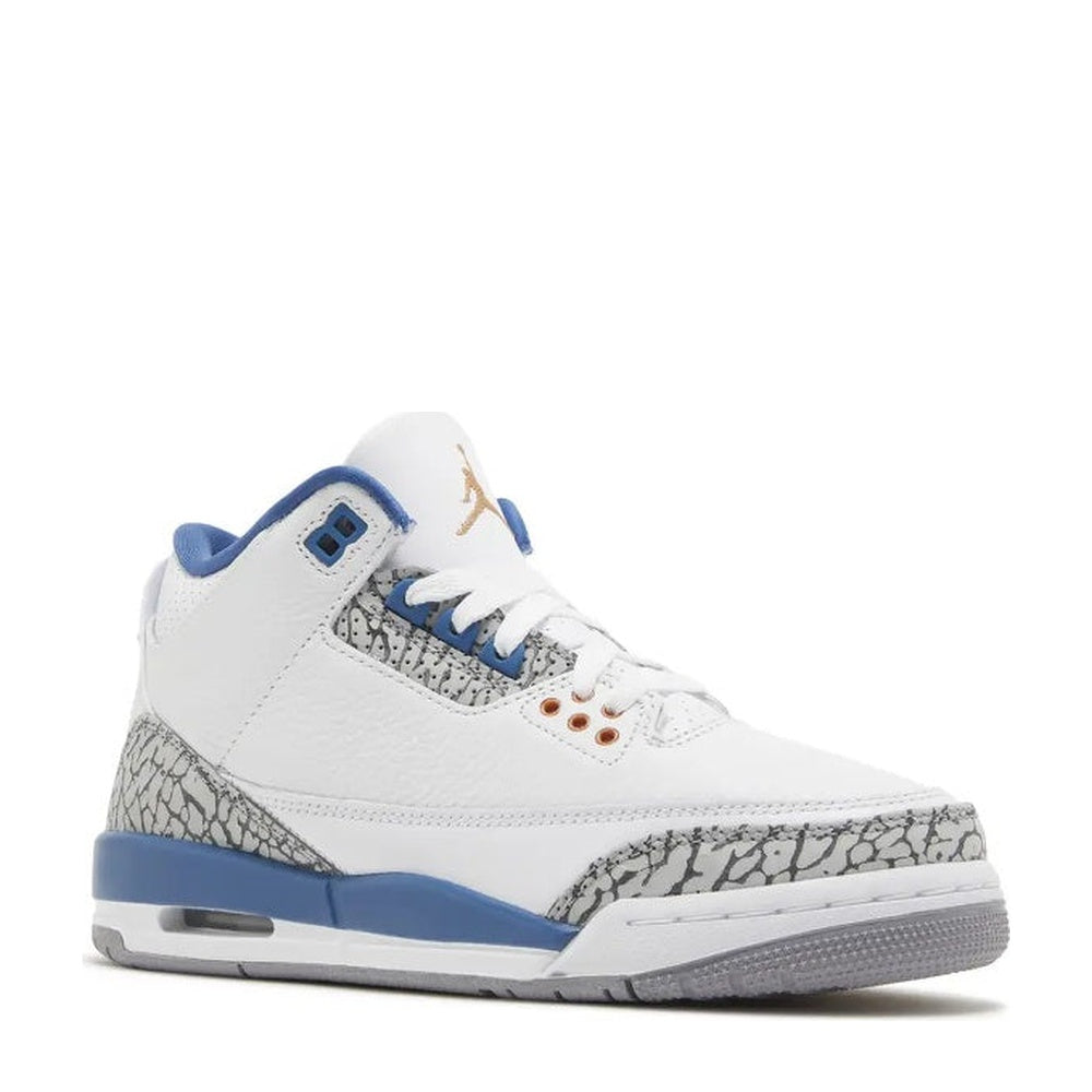 Air Jordan 3 (GS) 'White Metallic Copper' - Angle 2