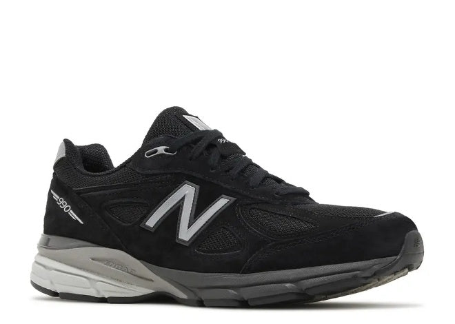 New Balance 990v4 Made In USA Black Silver Men Sneaker 2023 by New Balance