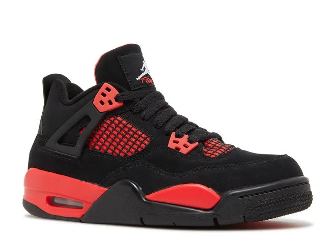 Nike Air Jordan 4 Retro GS 'Red Thunder' by Air Jordan