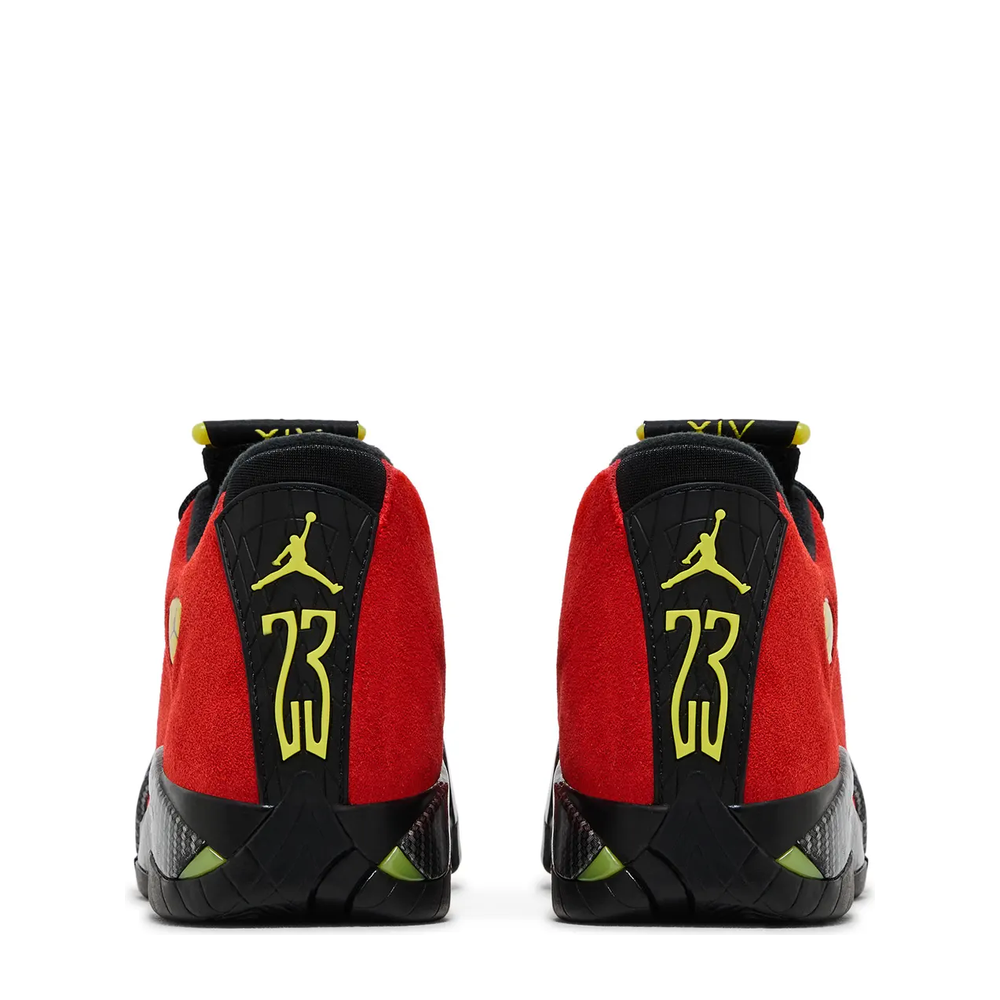 Air Jordan 14 Retro (GS) 'Red Black' sneaker, alternate view 6