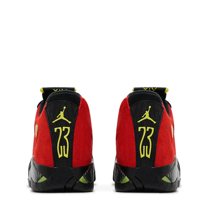 Air Jordan 14 Retro (GS) 'Red Black' sneaker, alternate view 6