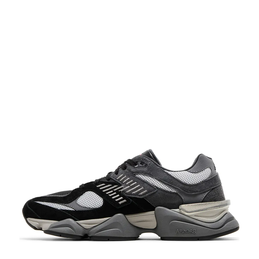 New Balance 9060 'Black Castlerock' sneaker, alternate view 3