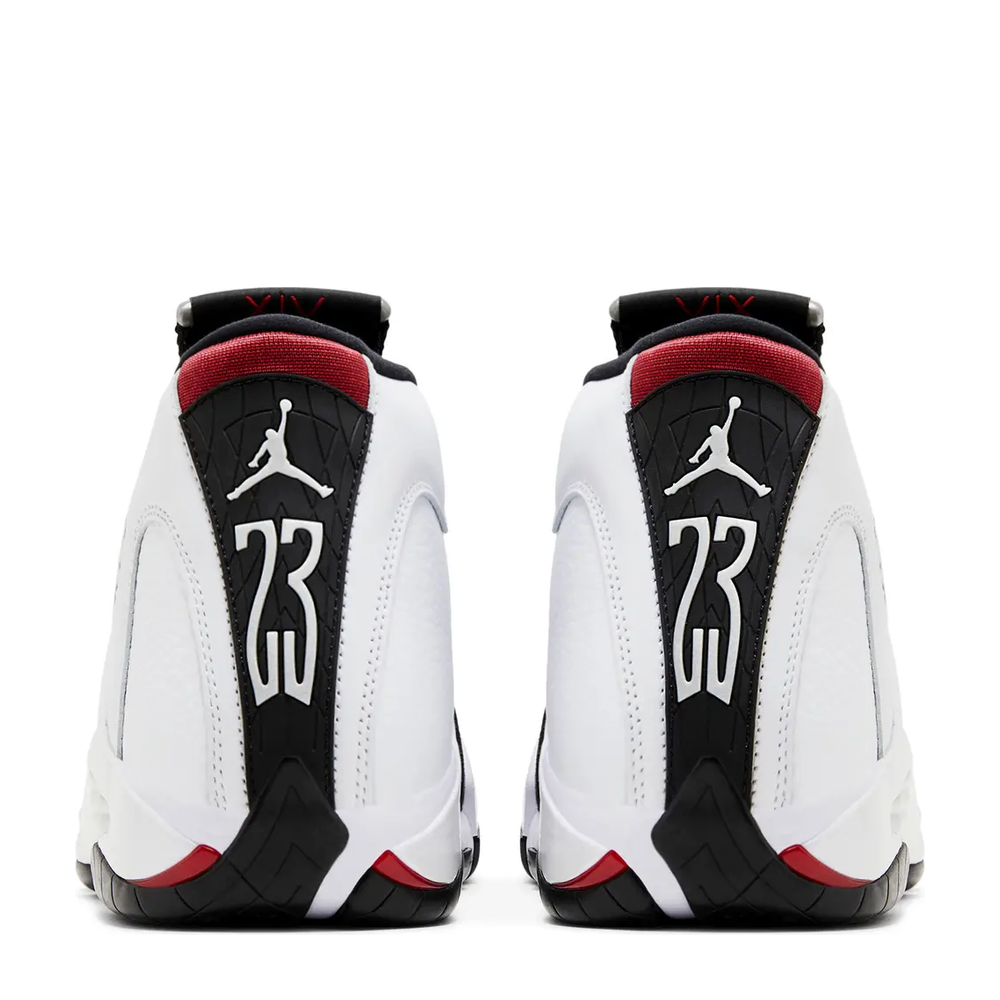 Air Jordan 14 Retro 'Black Toe' sneaker, alternate view 8