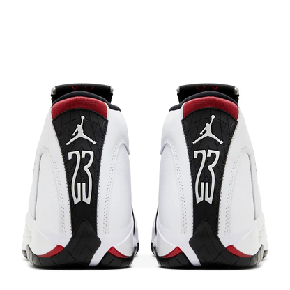 Air Jordan 14 Retro 'Black Toe' sneaker, alternate view 8