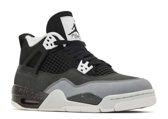 Air Jordan 4 GS black, white, anthracite kids sneaker