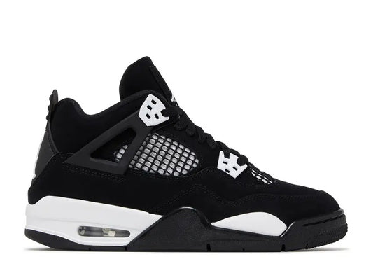 Air Jordan 4 GS Black White kids sneaker FQ8213-001